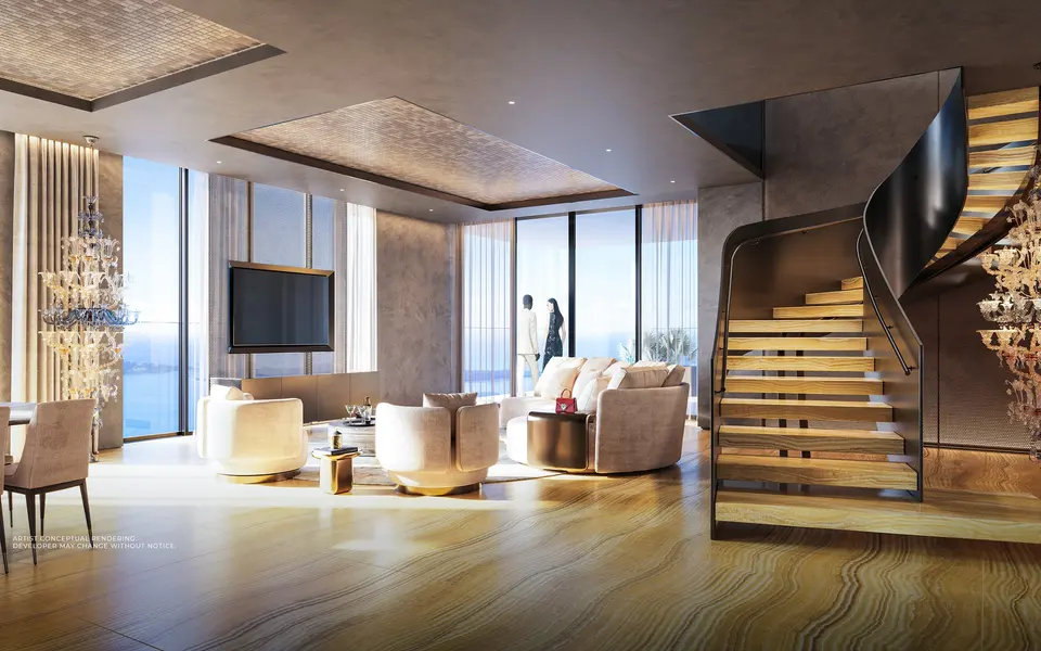 Living room — 888 Brickell Miami Dolce&Gabbana in Brickell