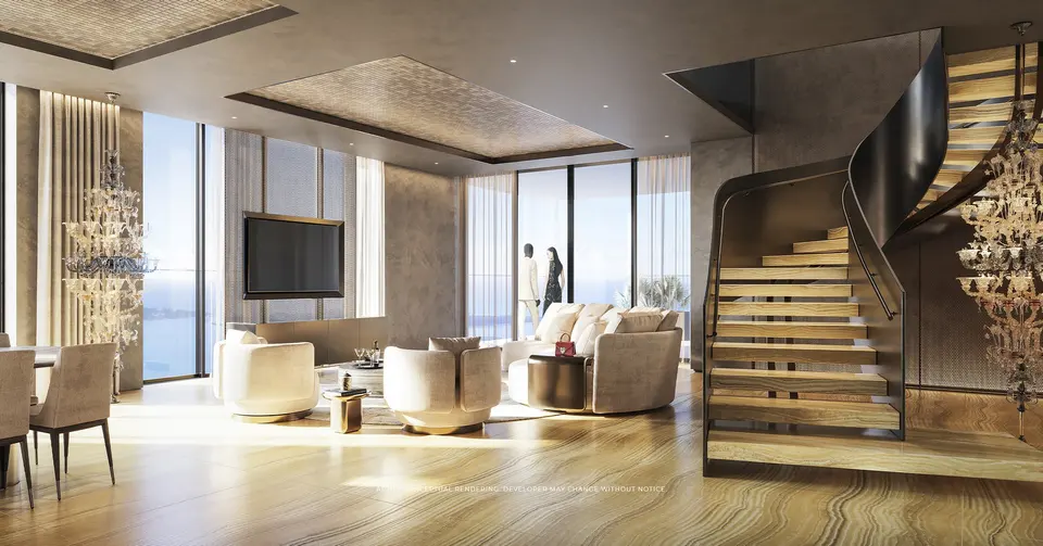 Living room — 888 Brickell Miami Dolce&Gabbana in Brickell
