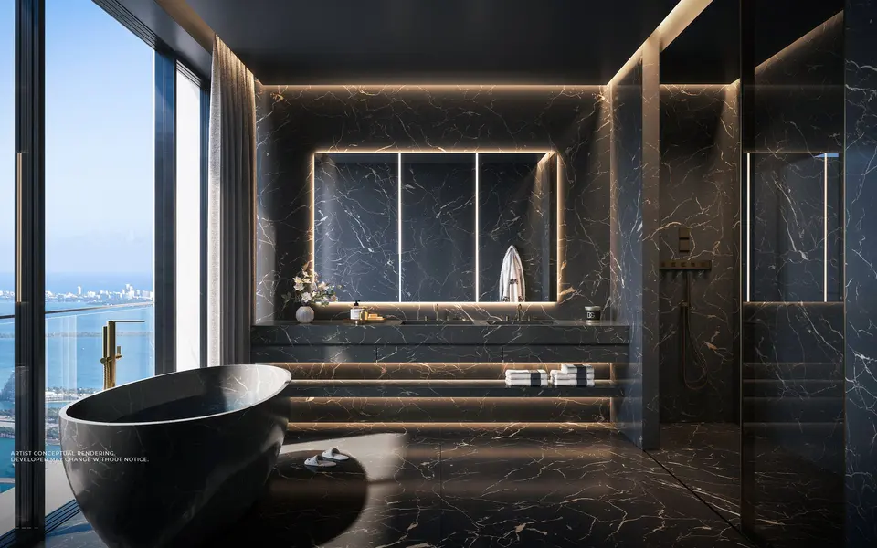 Living room — 888 Brickell Miami Dolce&Gabbana in Brickell