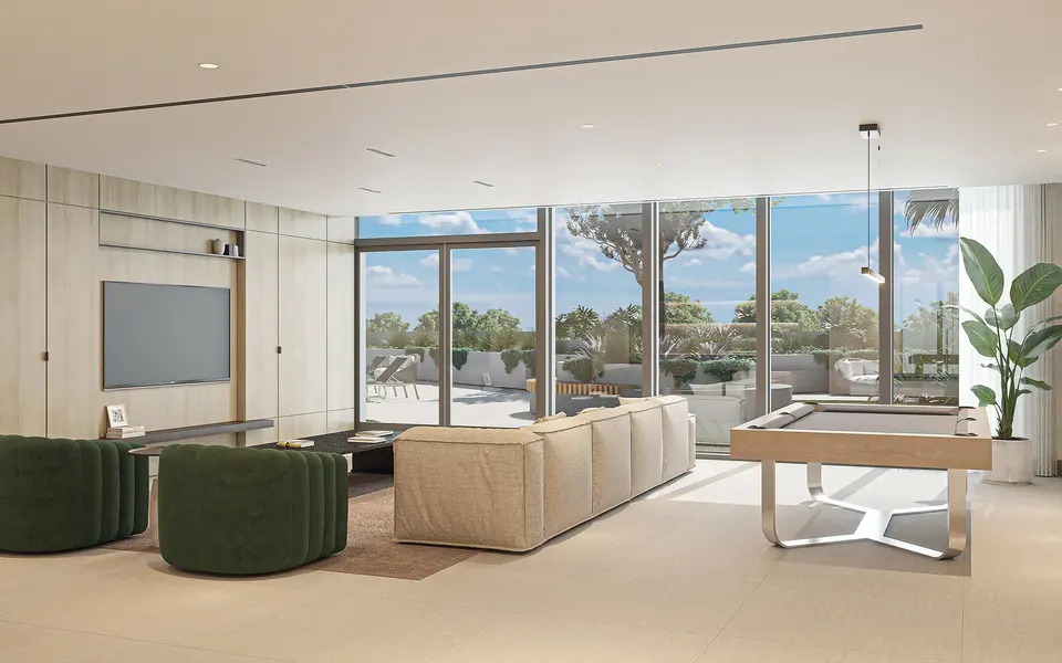 Living room — Arbor Coconut Grove in Coconut Grove
