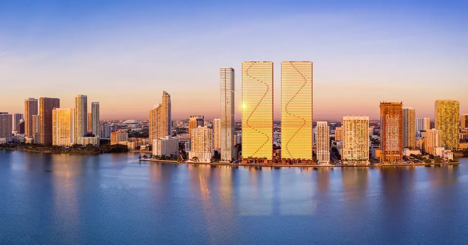 Aerial view — Aria Reserve Miami in Edgewater