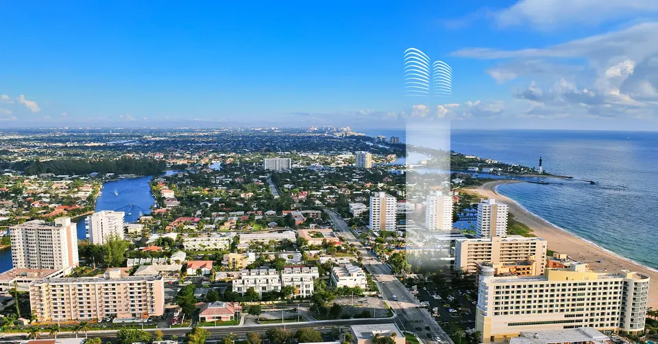 Aerial view — Armani Casa Pompano Beach in Fort Lauderdale