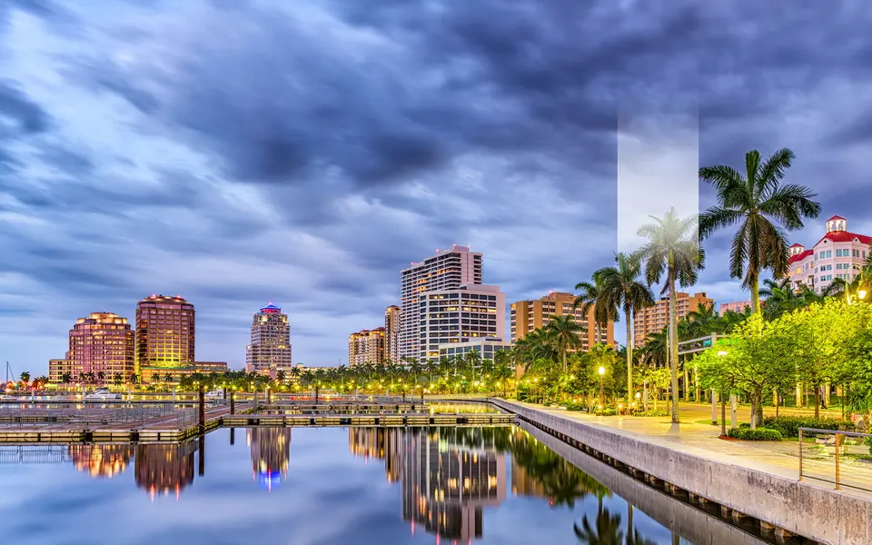 Aerial view — Banyan Tree Residences West Palm Beach in West Palm Beach