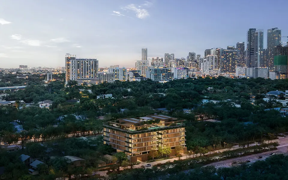Aerial view — Colette Residences Brickell in Brickell