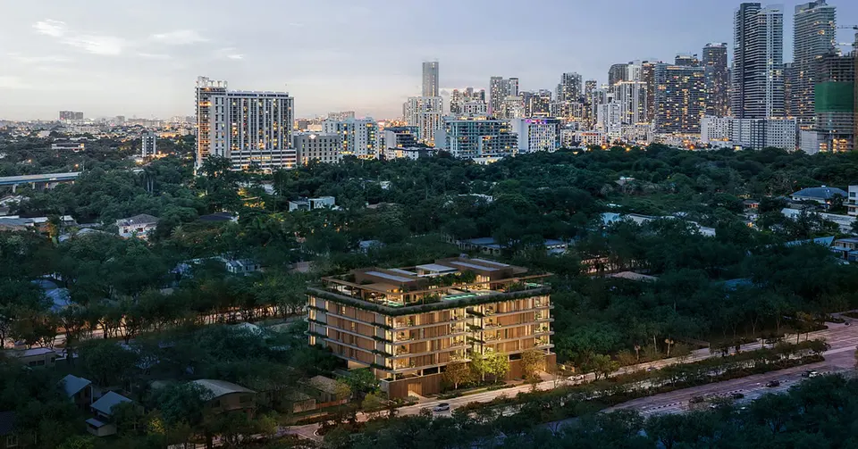 Aerial view — Colette Residences Brickell in Brickell
