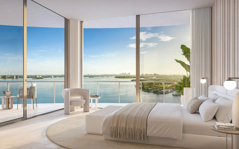 Bedroom — Continuum Club & Residences North Bay Village in Miami Beach