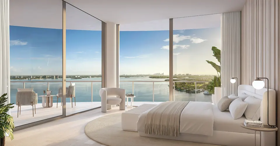 Bedroom — Continuum Club & Residences North Bay Village in Miami Beach