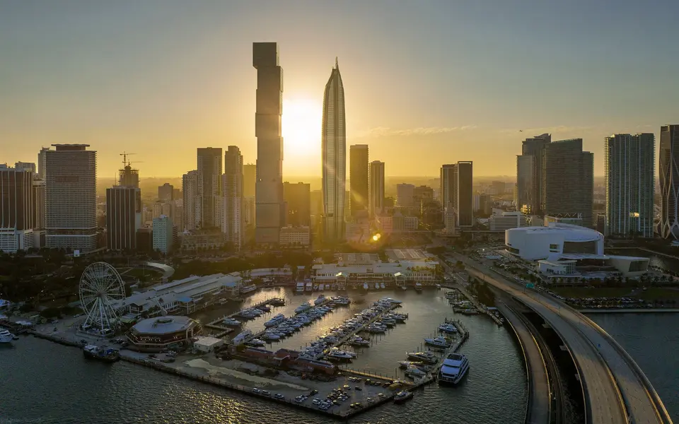 Aerial view — Delano Residences & Hotel Miami Downtown Miami in Miami