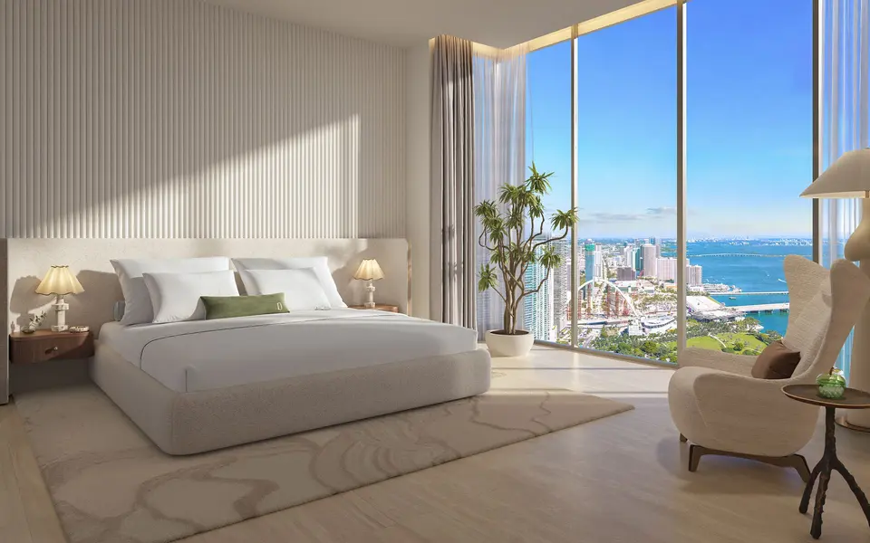Bedroom — Delano Residences & Hotel Miami Downtown Miami in Miami