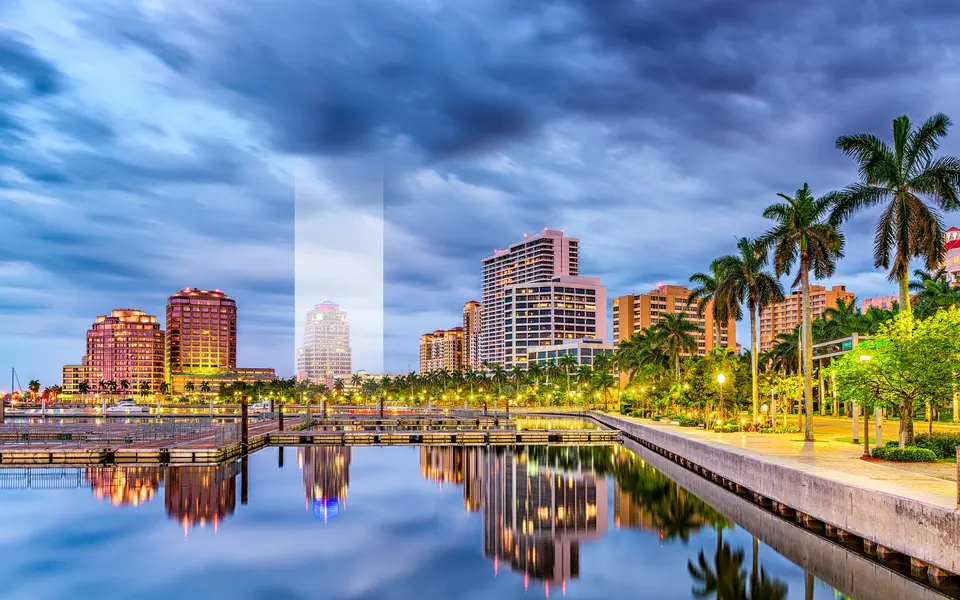 Aerial view — Edgeworth, West Palm Beach in West Palm Beach