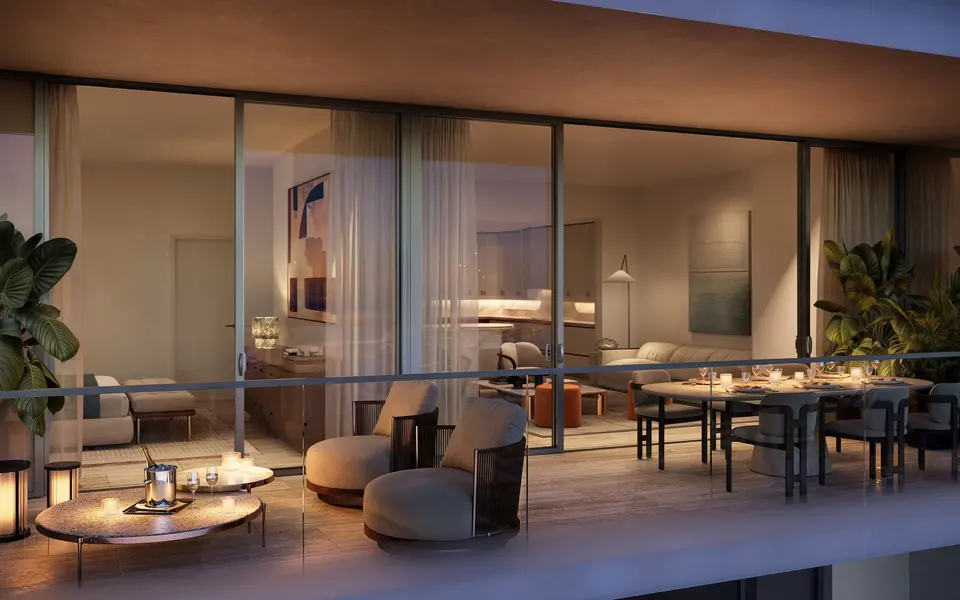 Living room — Faena Residences Downtown Miami in Miami