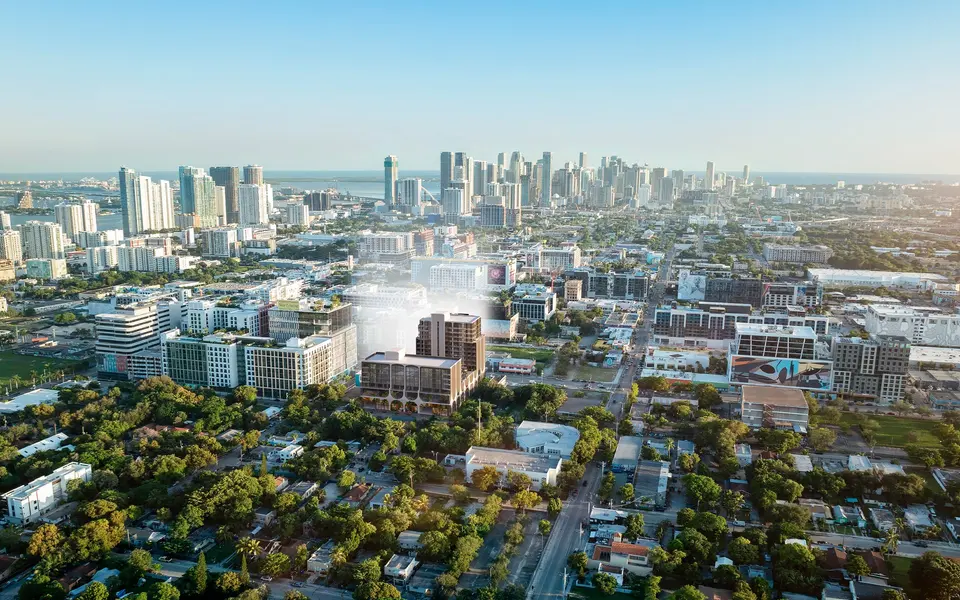 Aerial view — Frida Kahlo Wynwood Residences Miami in Miami