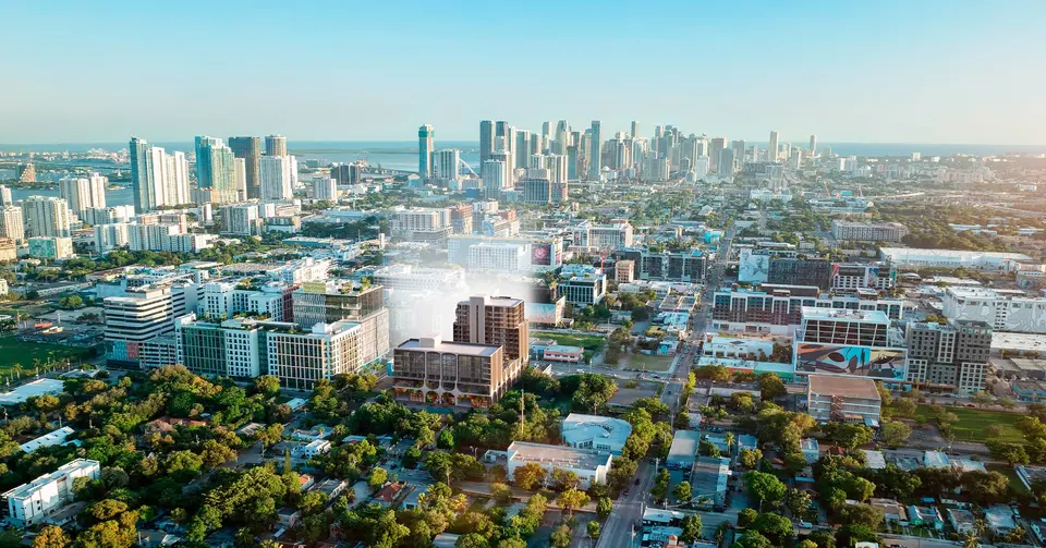 Aerial view — Frida Kahlo Wynwood Residences Miami in Miami