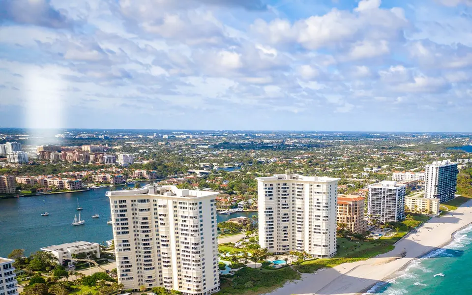 Aerial view — Glass House Boca Raton in Boca Raton