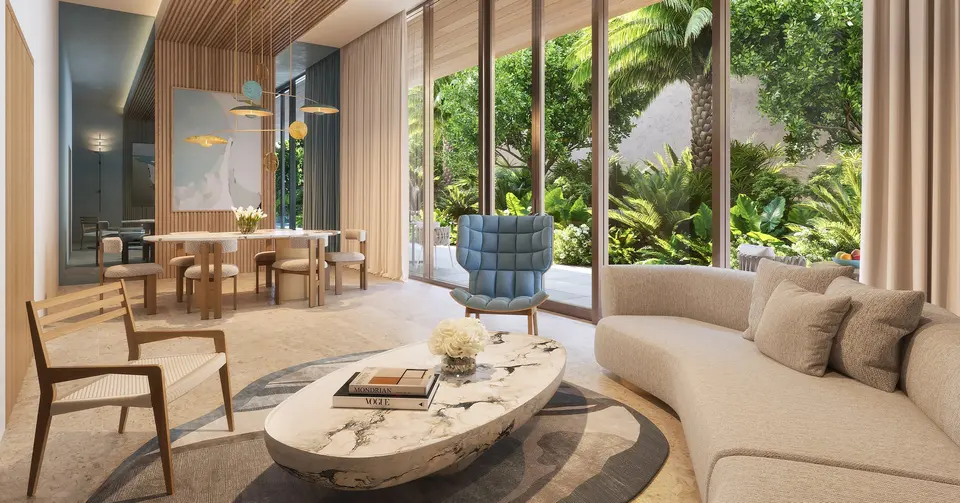 Living room — Glass House Boca Raton in Boca Raton