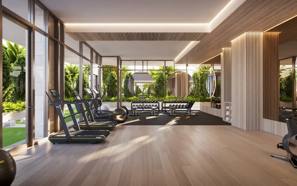 Living room — Glass House Boca Raton in Boca Raton