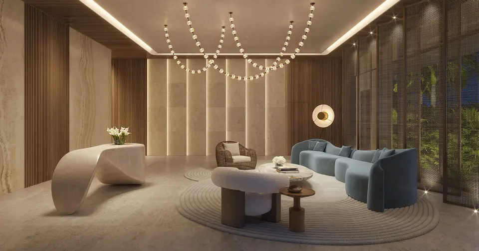 Living room — Glass House Boca Raton in Boca Raton