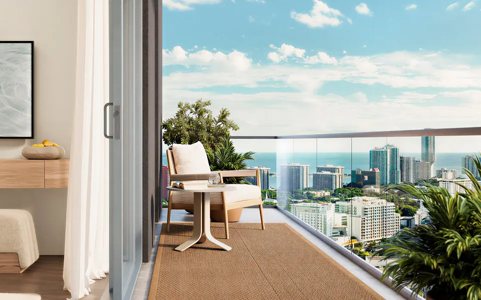 Aerial view — House of Wellness Brickell Miami in Brickell