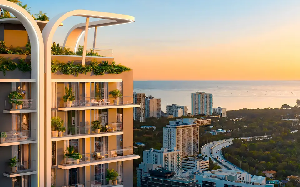 Aerial view — House of Wellness Brickell Miami in Brickell