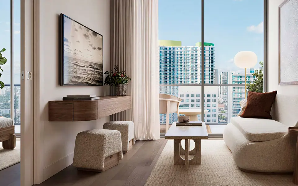 Living room — House of Wellness Brickell Miami in Brickell