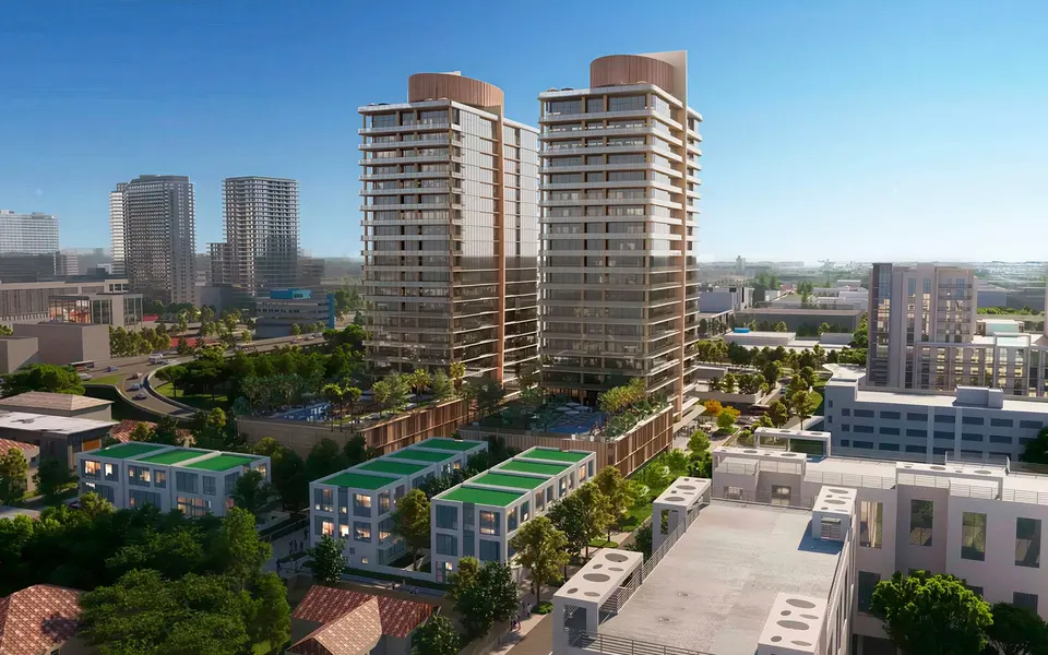 Aerial view — Kempinski Residences Miami Design District in Miami