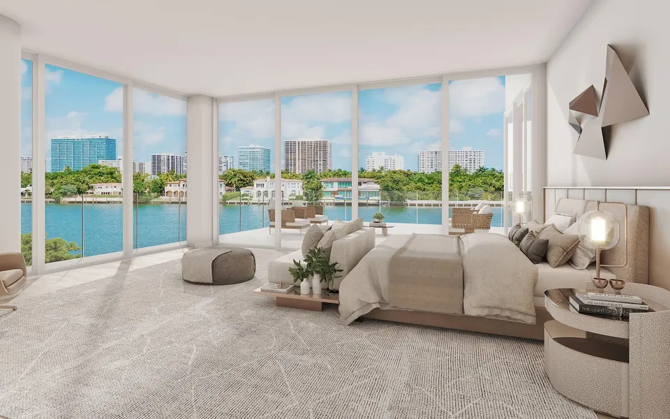 Living room — La Maré Bay Harbor Islands in Surfside