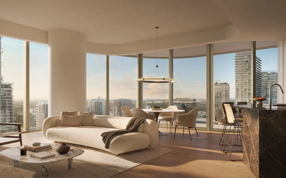 Living room — LILLI Miami Edgewater in Edgewater