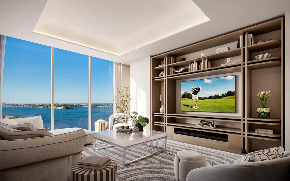 Living room — Maison d’Or West Palm Beach in West Palm Beach