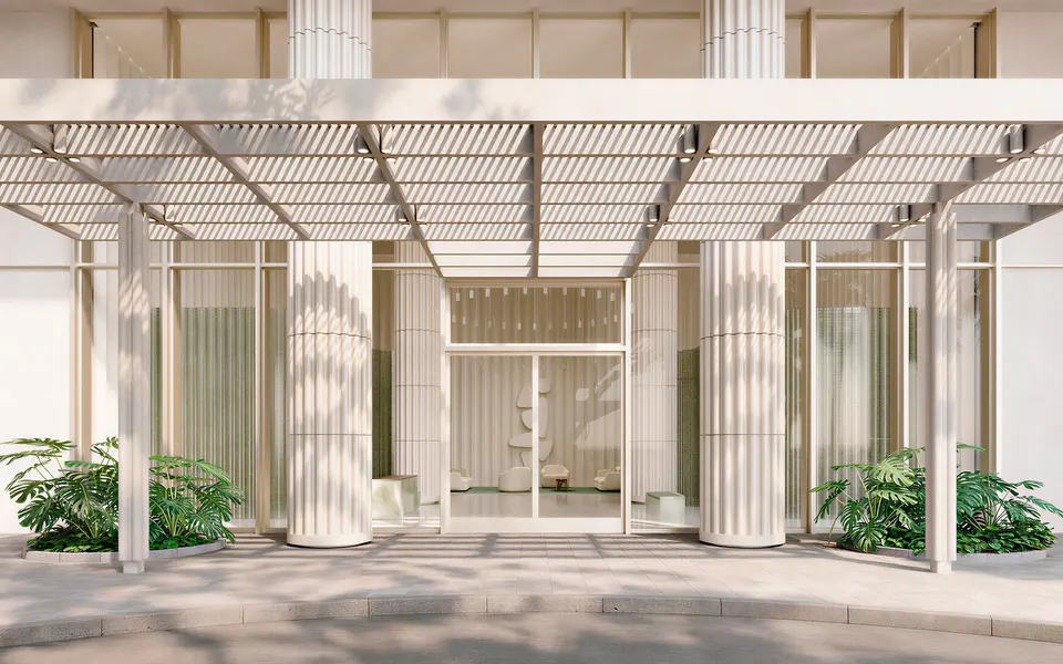 Terrace — Miami Design Residences Miami Design District in Miami