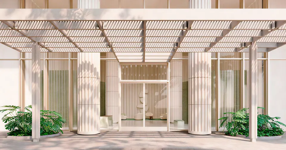 Terrace — Miami Design Residences Miami Design District in Miami