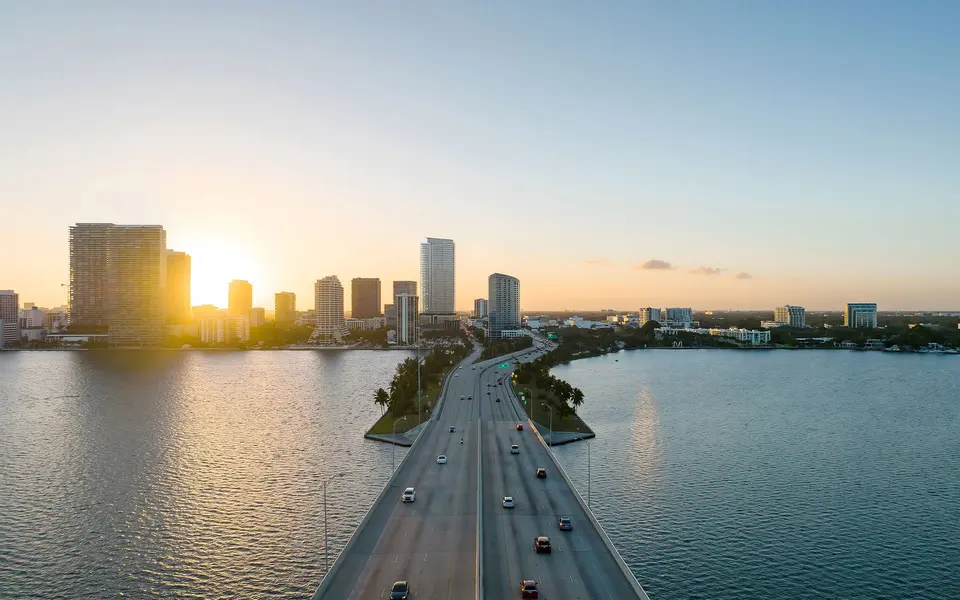 Aerial view — Miami Tropic Residences Miami in Miami