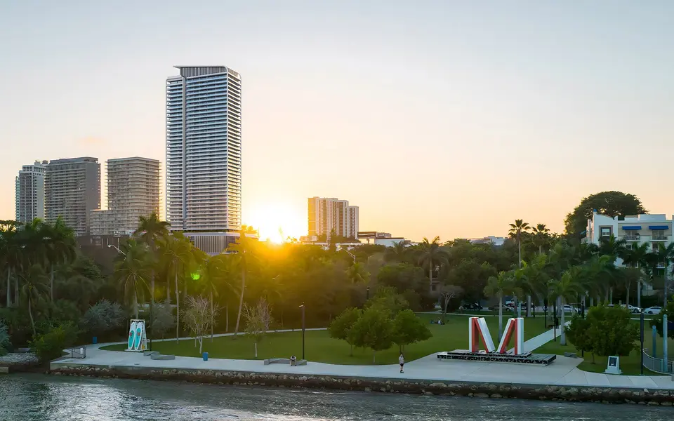 Aerial view — Miami Tropic Residences Miami in Miami