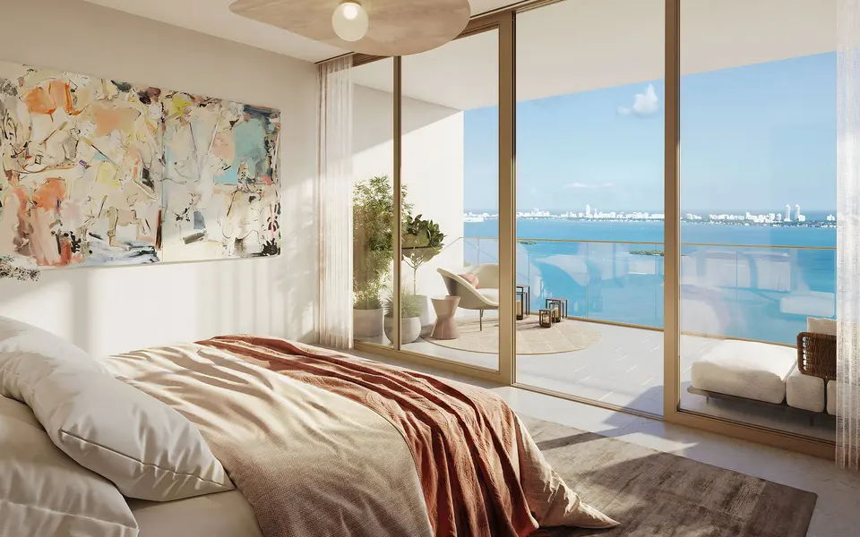Living room — Miami Tropic Residences Miami in Miami