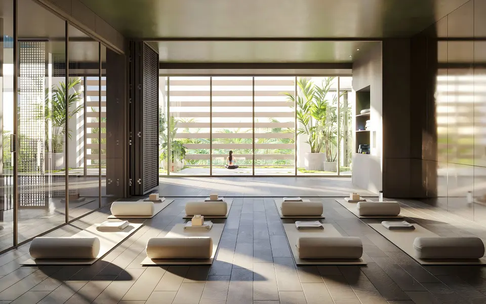 Living room — Miami Tropic Residences Miami in Miami