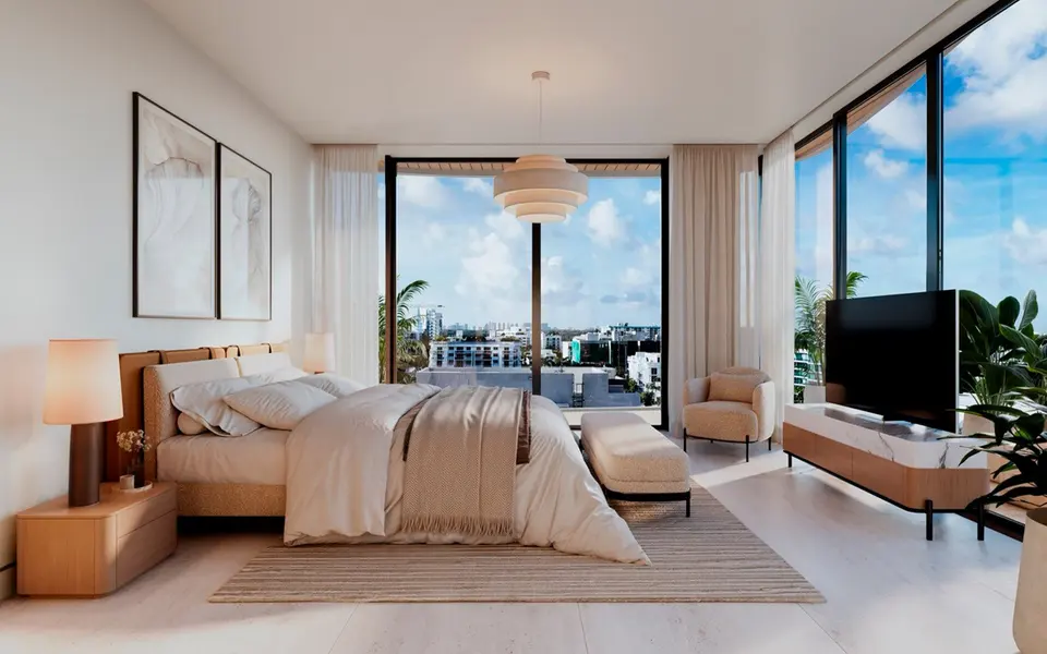 Living room — Mila Bay Harbor Bay Harbor Islands in Surfside