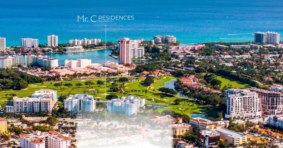 Aerial view — Mr. C Residences Boca Raton in Boca Raton