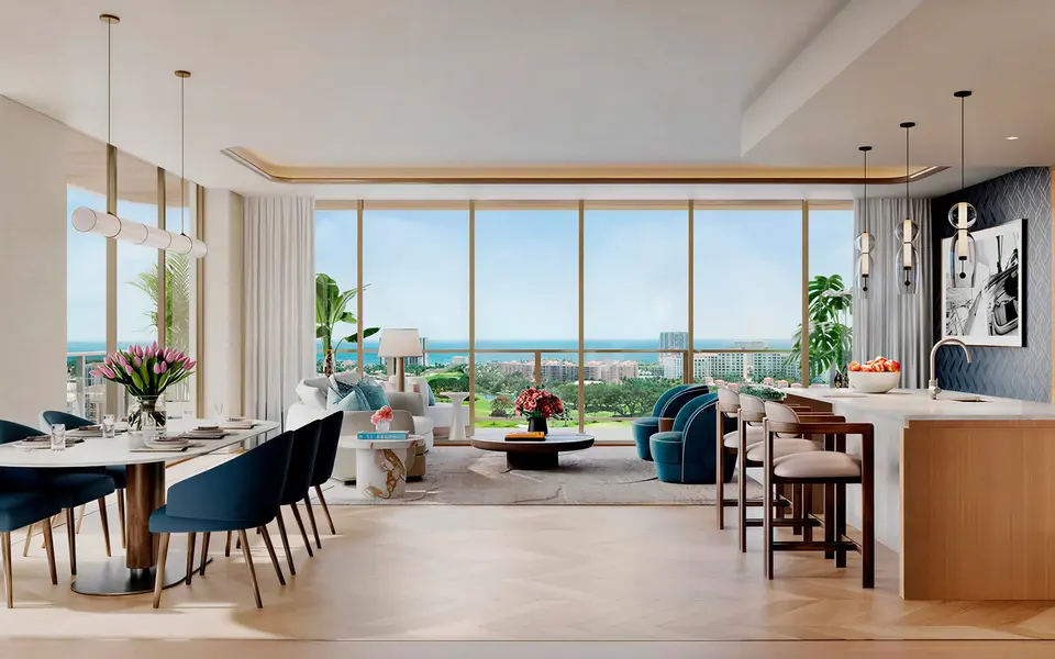 Dining room — Mr. C Residences Boca Raton in Boca Raton