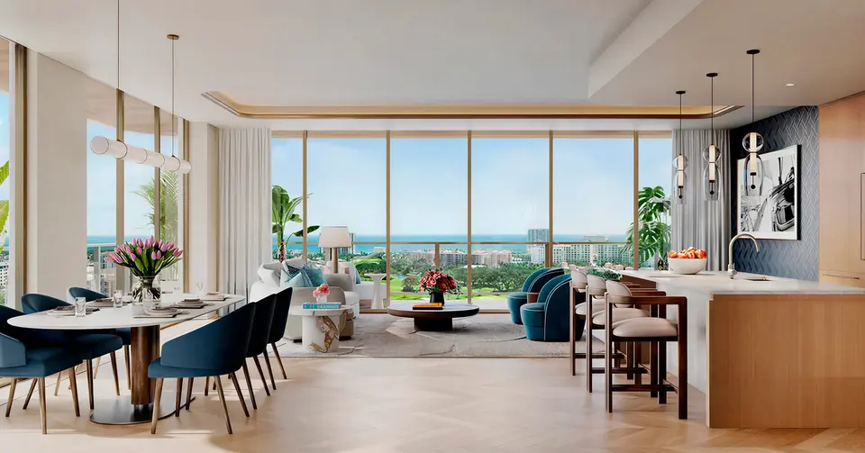 Dining room — Mr. C Residences Boca Raton in Boca Raton
