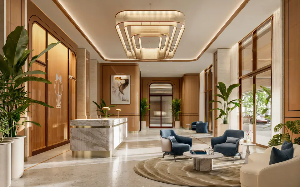 Lobby — Mr. C Residences Boca Raton in Boca Raton