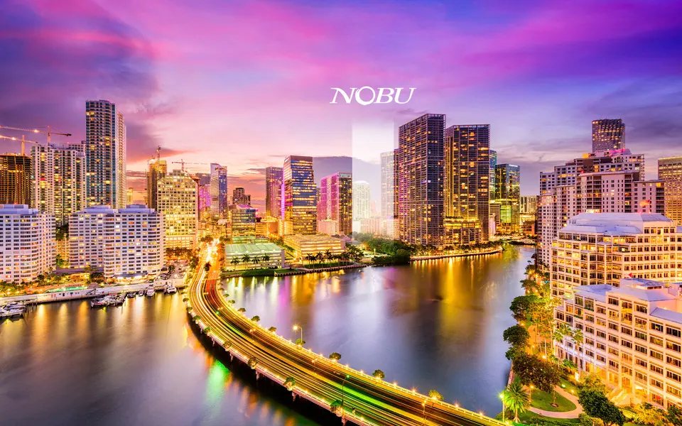 Aerial view — Nobu Residences Brickell in Brickell