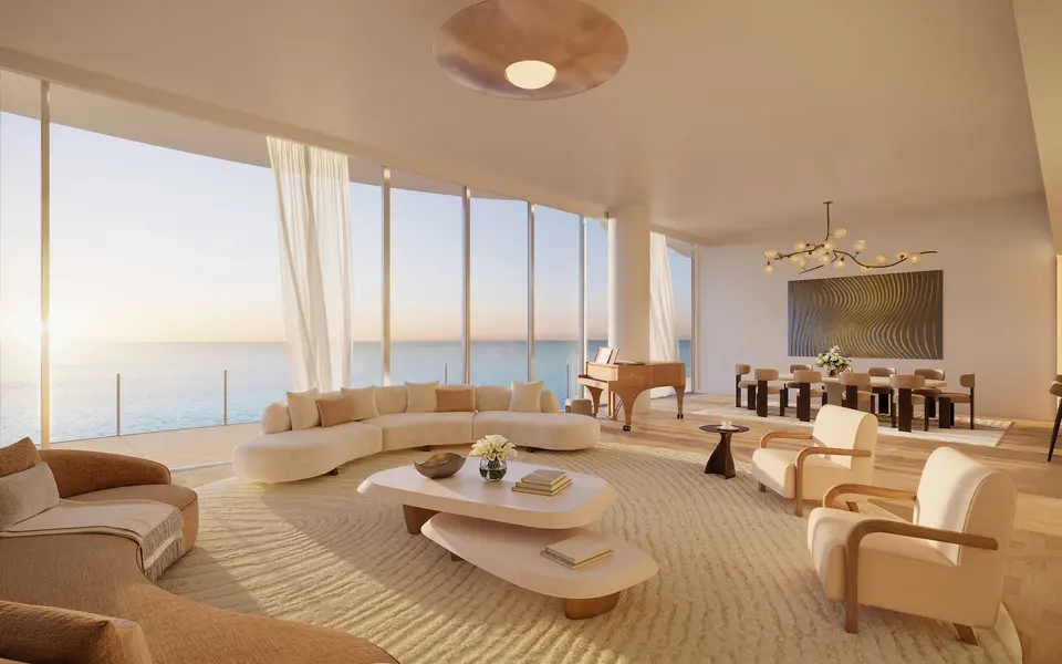 Living room — Ocean Terrace Miami Beach in Miami Beach