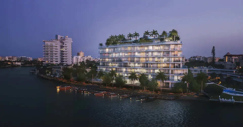 Aerial view — Onda Bay Harbor in Surfside
