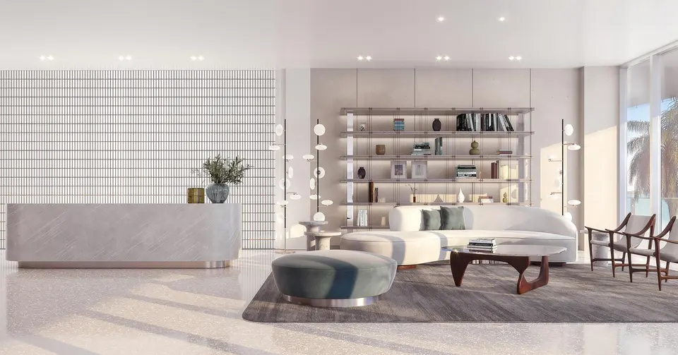 Living room — Onda Bay Harbor in Surfside