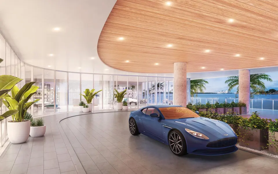Lobby — Onda Bay Harbor in Surfside