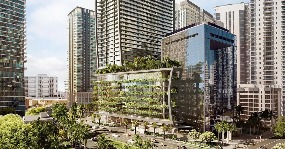 Aerial view — ORA by Casa Tua Brickell in Brickell