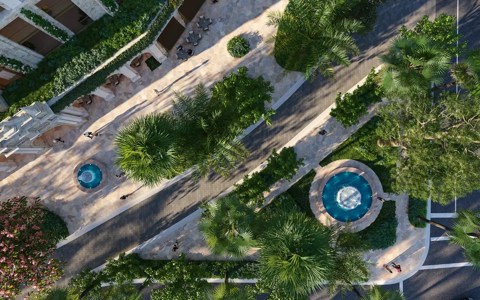 Aerial view — Ponce Park Coral Gables in Coral Gables