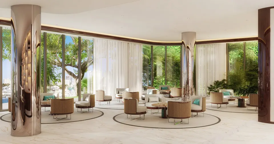 Living room — Riva Residenze Fort Lauderdale in Fort Lauderdale