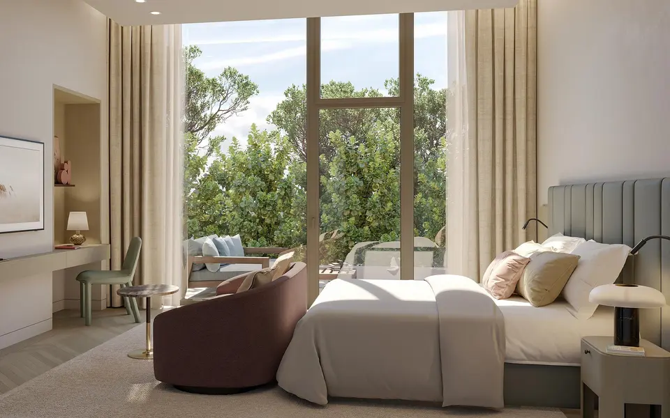 Living room — Rosewood Residences Hillsboro Beach in Fort Lauderdale