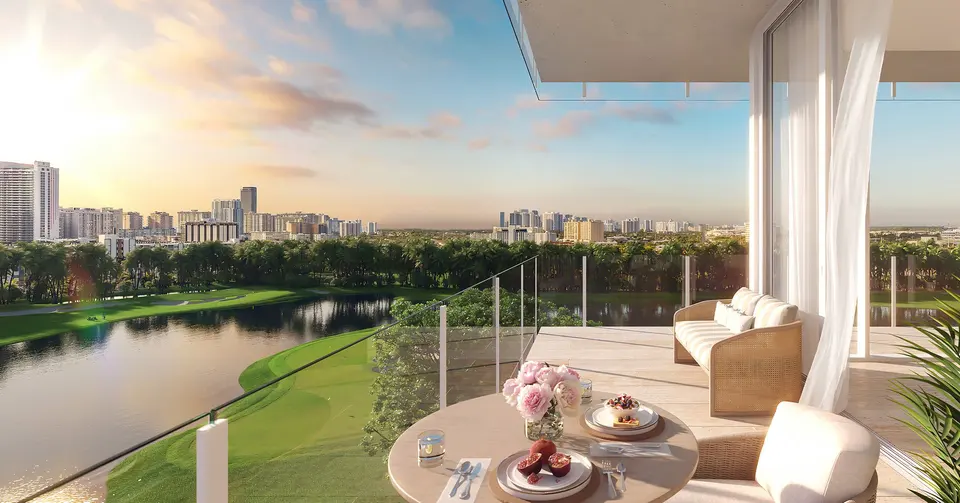 Living room — Shell Bay by Auberge Hallandale in Aventura