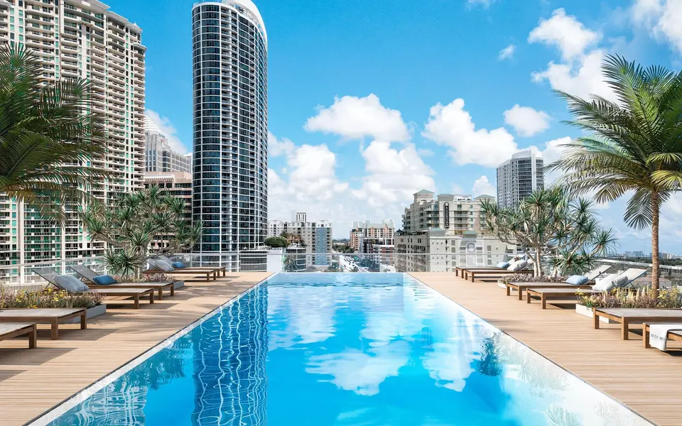 Aerial view — Sixth & Rio Fort Lauderdale in Fort Lauderdale